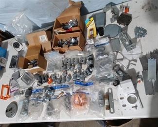 Large lot of misc electrical items