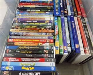 SEVERAL CHILDREN; DVD'S