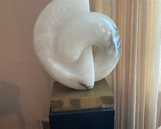 Marble sculpture by Anne Harris