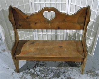 Country Cottage Bench