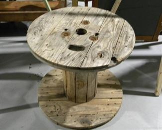 Wooden Spool Table
