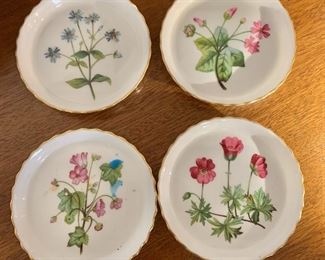 $35 - Set of 4 Minton china coasters; 3.5"