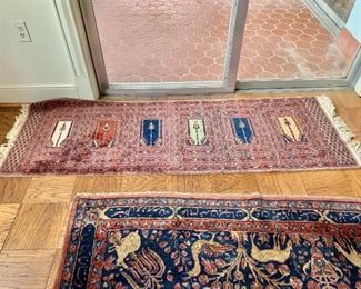 $175 - Bokhara rug - 75" x 24"