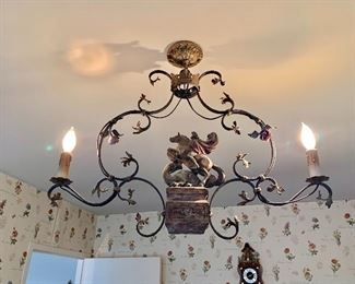 $1,200 - 23" H x 29.5" W - NOTE: A separate charge of $40 will be applied for an electrician to remove the fixture.