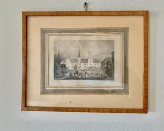 $50 - Framed print #1 - 9.5" H x 12" W