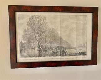 $50 -Framed print #2 - 10" H x 14.5" W
