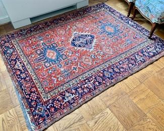 $1,400 - Heriz rug - wear consistent with age and use - 72" x 56"