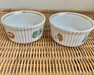 $10 - Two ramekins; 3.5" Diameter x 1.5" H