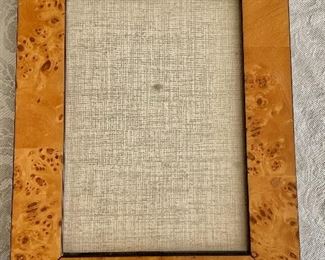 $24 - Burlwood frame - 7" x 9"