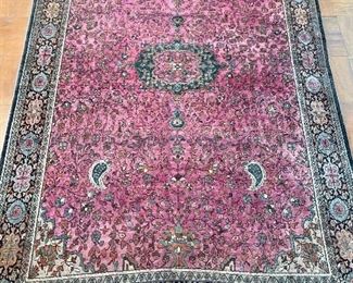 $1,400 - Sarouk Farahan rug; 6'7" x 4'4"