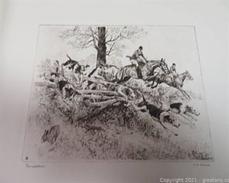 Fine Etchings by Four Great Artists