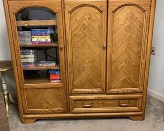 Media Cabinet in Oak