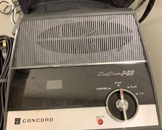 Vintage Concord F50 Recorder