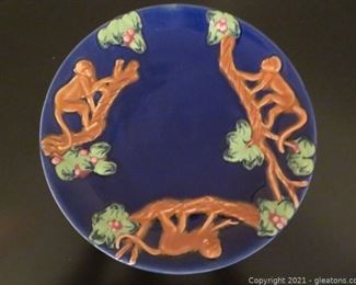 Bella Casa by Ganz Monkey Plate