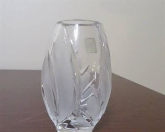 Small Heavy Marquis by Waterford Crystal Vase