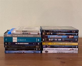 DVDS, Blu Ray Discs - Various Titles