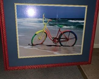 Custom framed art
