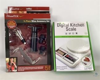 Kitchen Scale and Wine Opener