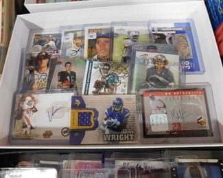 Game used & Autographed trading cards