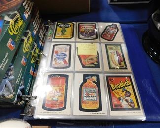 Vintage Wacky Pack stickers