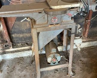 Vintage Delta Milwaukee Electric Joint Planer with Stand