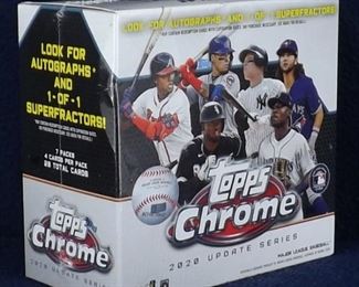 Topps CHROME Baseball Cards