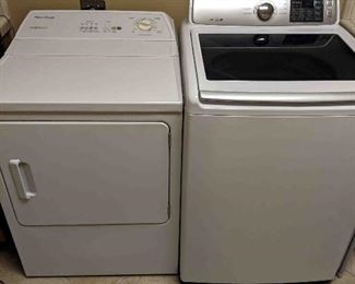 WASHER AND DRYER.