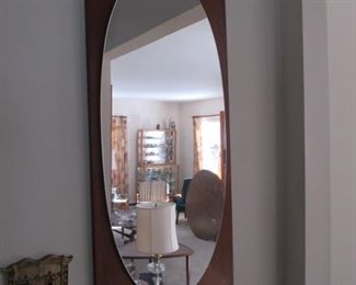 Mid-Century Modern Cabinet & Mirror 
