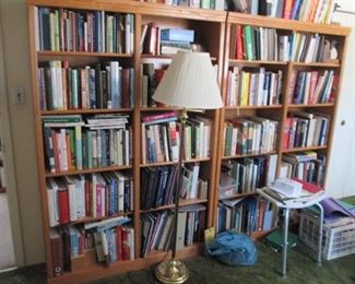 Tons of Books/Bookcases

