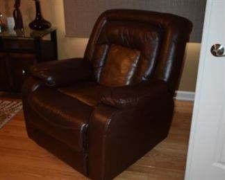 leather recliner chair