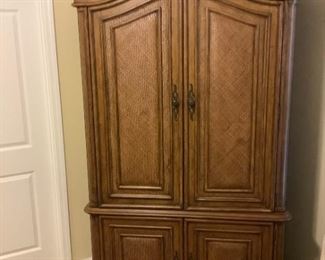 2 Pieces Hooker TV Armoire