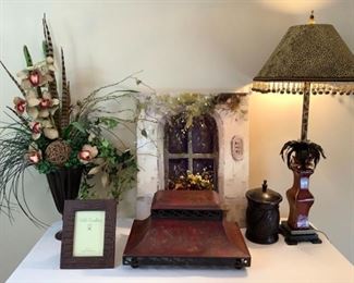 Red, Cheetah, and Flowers