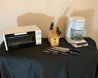 Zwilling Knives, Mr. Coffee, Toaster