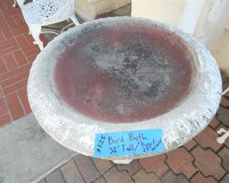 Bird Bath - Extra Picture