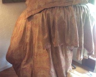 Ralph Lauren duvet and cover, bed skirt, pillows and shams
