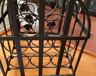 Heavy Iron Wine Rack