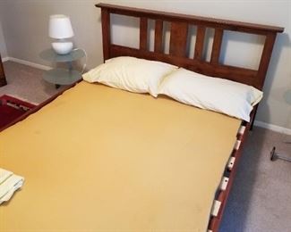Full size bed frame just needs mattress
