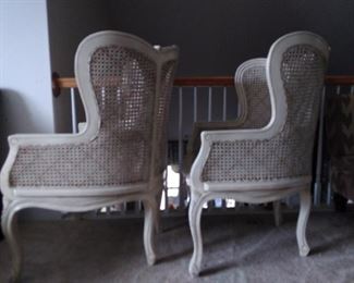 Side view of French Country style chairs