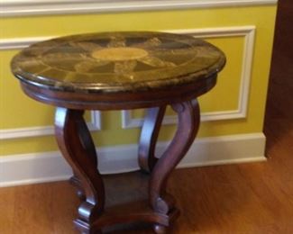 Marble top table