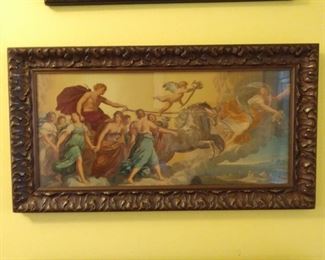 23 1/2 in. Length, 12-1/2 in. Tall.                                    $50.00