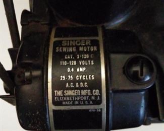 Singer sewing machine