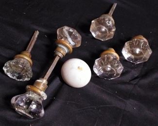 Vintage door knobs