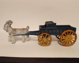 Cast iron wagon