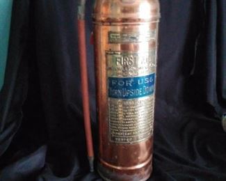$125.00  Copper fire extinguisher... Chicago