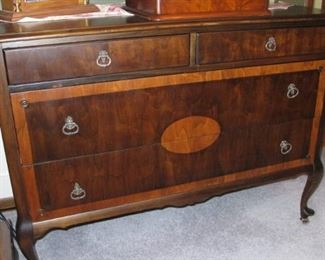 Antique Walnut dresser 22 x 48 x 35 h