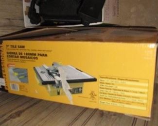 Home Depot Pro series 7" tile saw