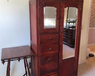 ANTIQUE CLOTHES CLOSET