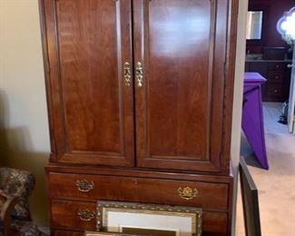 HENREDON HIGHBOY/ENTERTAINMENT UNIT