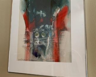 SIGNED ARTWORK BY W. CARL BURGER