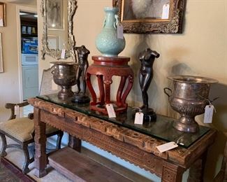 CUSTOM MEXICAN CONSOLE TABLE